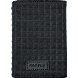 Premium Πορτοφόλι Rfid Cactus Μαύρο 3πλο Ανθρακί - Limited Edition CT302O