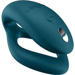 We-Vibe Sync 2 C-Shaped Διπλός Δονητής για Ζευγάρια με App Control Πράσινος