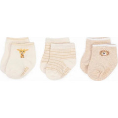 LITTLE DUTCH. Σετ 3 ζευγάρια κάλτσες Little Safari Newborn Multi