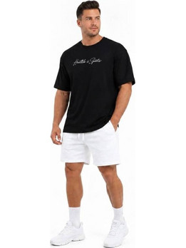 T-SHIRT OVERSIZED BASIC Μαύρο 21101 (H&S)