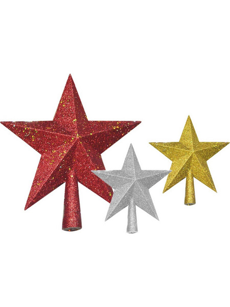 Κορυφή Άστρο Glitter 20cm Xmasfest 1131703