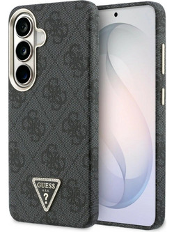 Guess 4G Triangle Logo Magsafe Case Black (Samsung Galaxy S26)