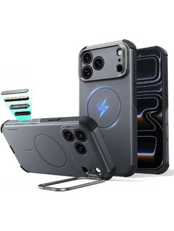 ESR Cyber Tough Kickstand MagSafe Θήκη Space Gray (iPhone 18 Pro Max / 17 Pro Max)