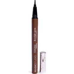 Magic studio Freckle Pen διορθωτής φακίδων απόχρωση 01 Dark Brown 0.6g