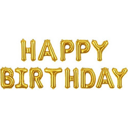 Διακοσμητικά Μπαλόνια Γράμματα HAPPY BIRTHDAY - HAPPY BIRTHDAY Foil Letter Balloons-238685-238685