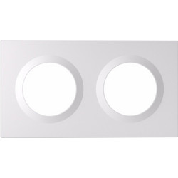 Πλαίσιο Διακόπτη Sonoff Fusion Series Orb 2 Gang White EF2G
