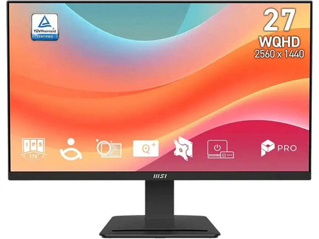 MSI PRO MP273Q E7 IPS HDR Monitor 27" 2560x1440 QHD 75Hz 4ms