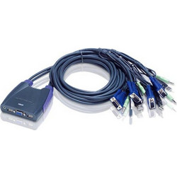Aten KVM Switch CS64US 4 x USB VGA / Audio Cable