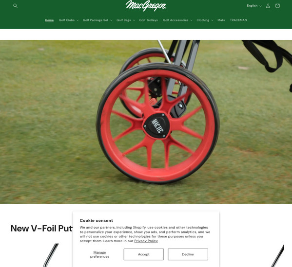Macgregor Golf screenshot