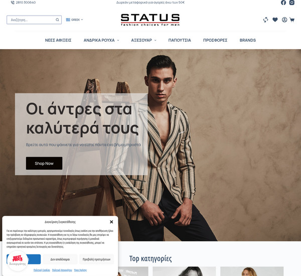 e-status.gr screenshot