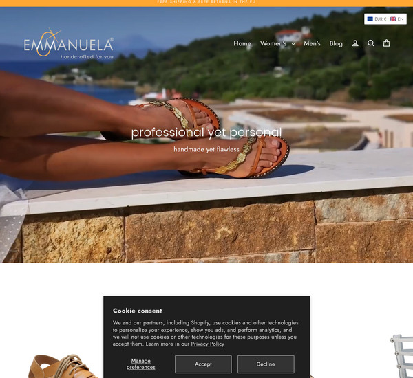 Emmanuela.shoes screenshot