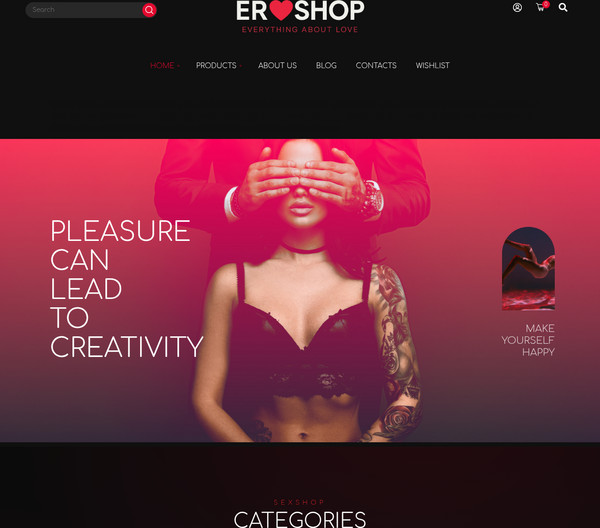 Eroshop screenshot