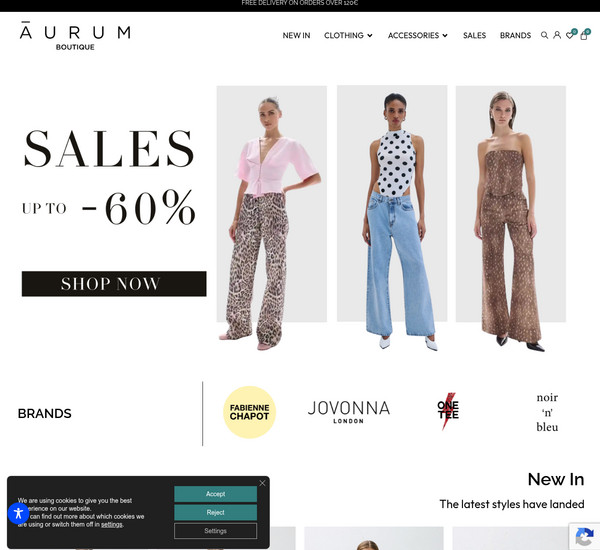 Aurumboutique screenshot