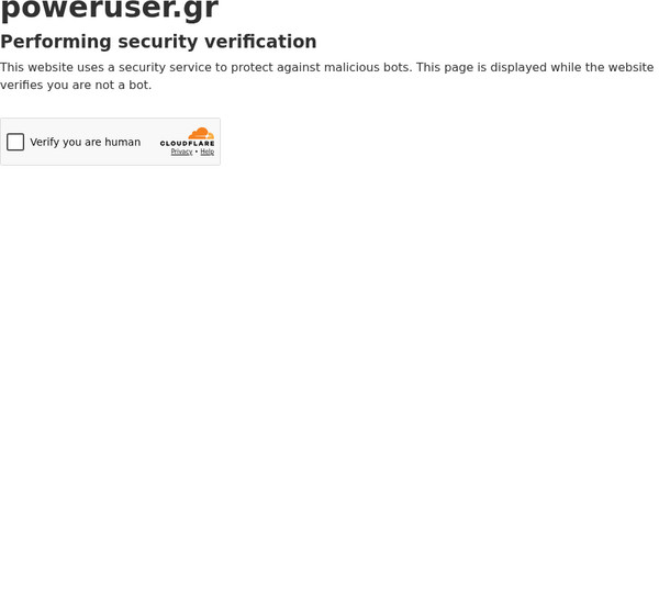 Poweruser screenshot