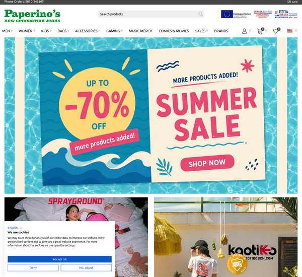 Paperinos screenshot