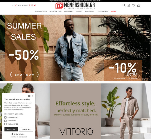 Menfashion screenshot
