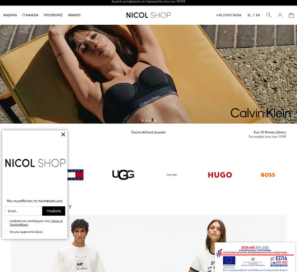 Nicolshop screenshot