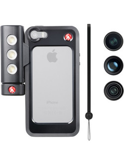 Manfrotto KLYP + Set 3 Case + LED + lenses