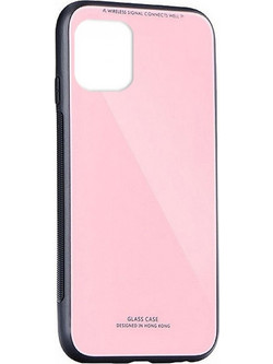 Forcell Glass Back Cover Pink (iPhone 11 Pro)