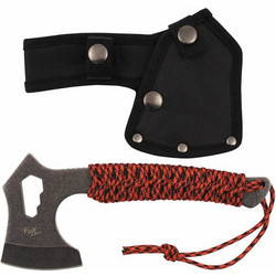 Fox Outdoor Tomahawk (Redrope) Stonew - Paracord Wrap Handle