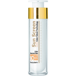 Frezyderm Sun Screen Color Velvet Αντηλιακή Κρέμα Προσώπου Αντιγηραντική με Χρώμα SPF30 50ml