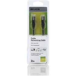 Belkin U/UTP Cat.5e Καλώδιο Δικτύου Ethernet 2m Black A3L791CP02MBKHS