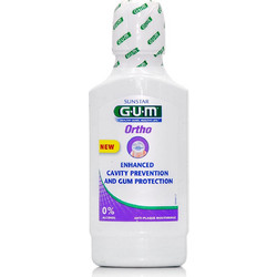 Gum 3090 Ortho Στοματικό Διάλυμα για Προστασία Ούλων Κατά της Πλάκας 300ml