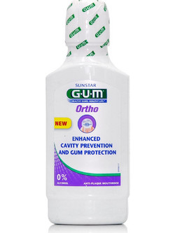 Gum 3090 Ortho Στοματικό Διάλυμα για Προστασία Ούλων Κατά της Πλάκας 300ml