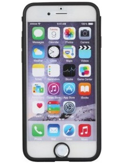 Θήκη Bumber για iphone 6 με κάλυμα Μαύρο Διάφανο IK607 OEM
