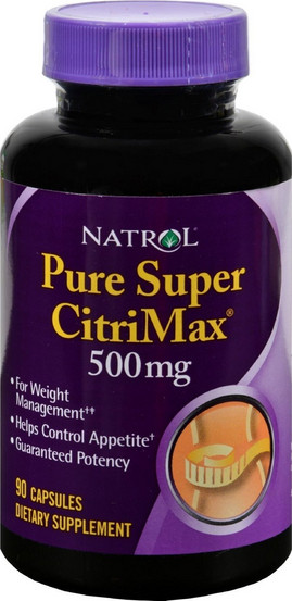 Natrol Pure Super Citrimax 500mg 90 Κάψουλες