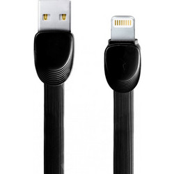 Remax Kαλώδιο Δεδομένων USB σε iPhone 1m Μαύρο RC-040m (14338)
