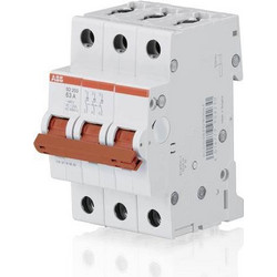ABB Διακόπτης ράγας Τριφασικός 3P 3x40A SD203-40