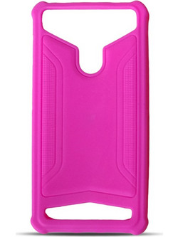 POWERTECH MOB-0364 UNIVERSAL SILICONE BUMBER CASE 5.0"-5.5" PINK ΕΛΑΣΤΙΚΗ ΘΗΚΗ ΣΙΛΙΚΟΝΗΣ ΡΟΖ