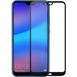 GL349 OEM TEMPERED GLASS HUAWEI MATE 20 PRO Case Friendly (93% Full Cover) FULL GLUE BLACK