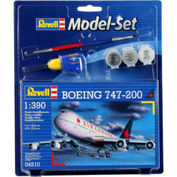 Revell Model Set Boeing 747-200 Συναρμολογούμενο Πλαστικό Μοντέλο Αεροπλάνου 1:390