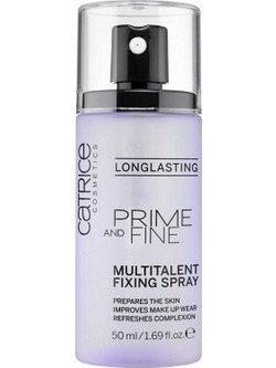 Catrice Prime & Fine Multitalent Fixing Primer Προσώπου Ματιών & Χειλιών Cream σε Spray 50ml