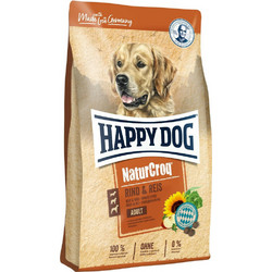 Happy Dog NaturCroq Adult with Beef & Rice 15kg