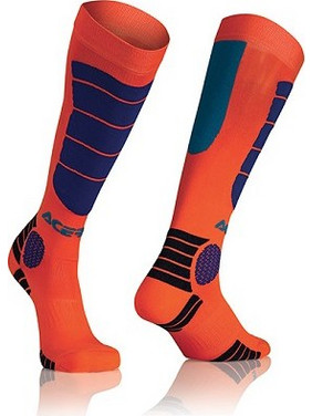 ΠΑΙΔΙΚΕΣ ΚΑΛΤΣΕΣ MX IMPACT JUNIOR SOCKS ORANGE/BLUE 21909.204 ACERBIS