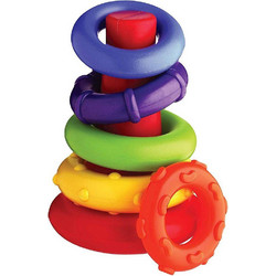 Playgro Πύργος Με Κρίκους 6+ Μηνών
