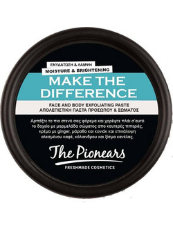 The Pionears Make The Difference Face & Body Exfoliating Paste Ενυδατικό Peeling Προσώπου 100ml