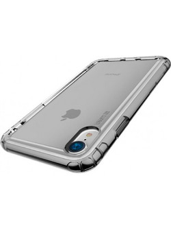 BASEUS(R) Safety Airbag Case TRANSPARENT BLACK (PHONE XS MAX) ARAPIPH65-SF01