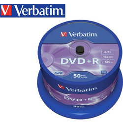 VERBATIM DVD R 4.7GB 16X 50Τ. - DVD1489