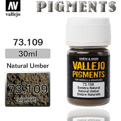 Vallejo Pigment 73.109 NATURAL UMBER
