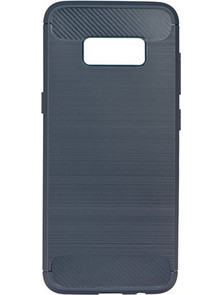 Forcell Carbon Back Cover Dark Grey (Galaxy S8+)