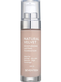 Seventeen Natural Velvet Longlasting Matte 04 True Beige Liquid Foundation 30ml