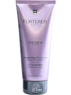Rene Furterer Okara Silver Radiance Φυτικό Σαμπουάν για Προστασία Χρώματος για Βαμμένα Μαλλιά 200ml