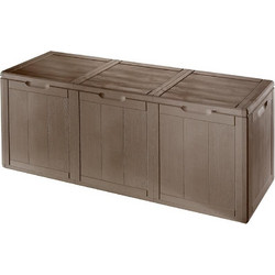 Μπαούλο 265lt Καφέ 118,5x44,5x51h - Gensini
