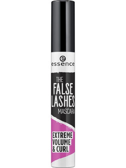 Εssence Τhe False Lashes Extreme Volume & Curl Black Mascara για Όγκο & Καμπύλη 10ml