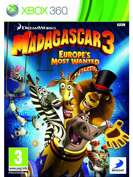 Madagascar 3 Xbox 360