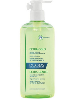Ducray Extra Doux Pump Σαμπουάν για Λεπτά Μαλλιά 400ml